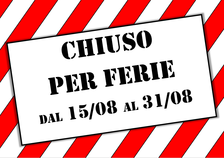 Chiusura estiva
